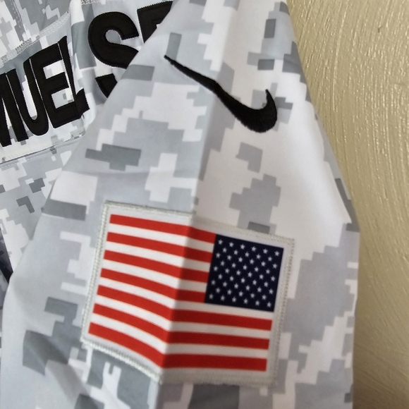 San Fransisco 49ers DEEBO SAMUEL SR #1 Salute To Service Camo Jersey NEW w/ TAGS - Picture 8 of 10